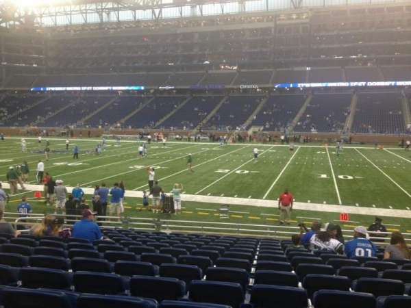 Ford Field, section: 129, row: 13, seat: 11