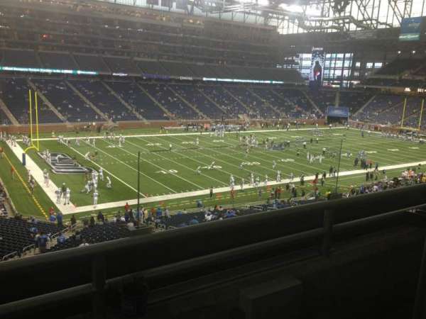 Ford Field, section: 225, row: 2, seat: 2