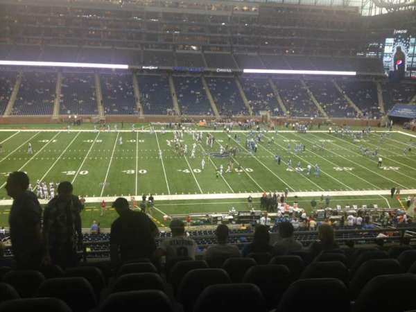 Ford Field, section: 229, row: 7, seat: 11