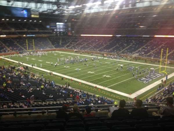 Ford Field, section: 237, row: 8, seat: 18