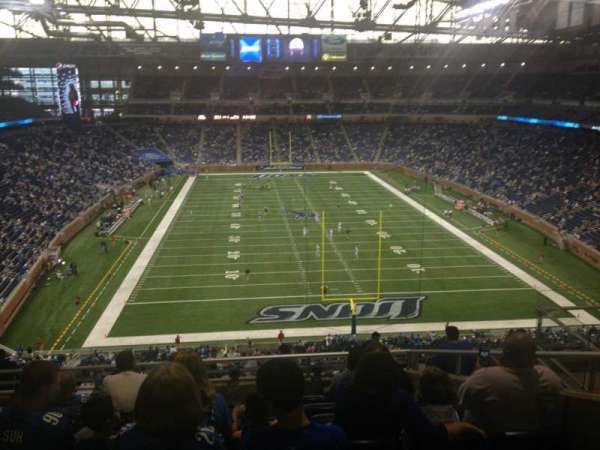 Ford Field, section: 317, row: 8, seat: 16