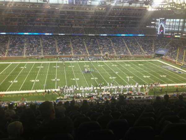 Ford Field, section: 330, row: 7, seat: 10
