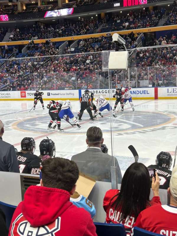 KeyBank Center, section: 104, row: 6