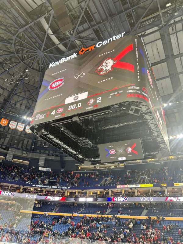KeyBank Center, section: 104, row: 6
