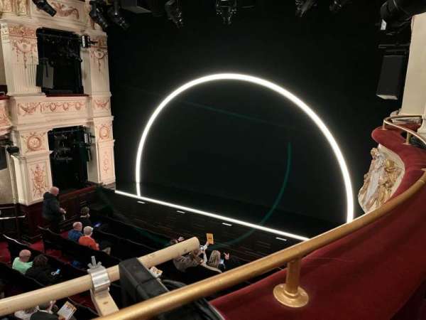 Garrick Theatre, section: Dress Circle, row: A, seat: 2