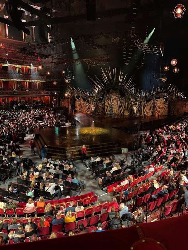 Royal Albert Hall, section: Grand Tier 26, row: 1, seat: 4