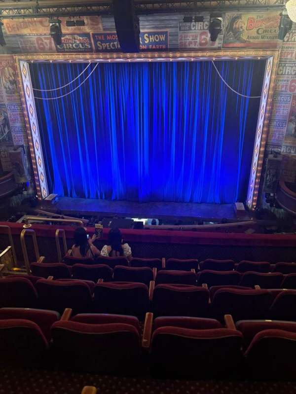 Imperial Theatre, section: Front Mezzanine RC, row: F, seat: 304