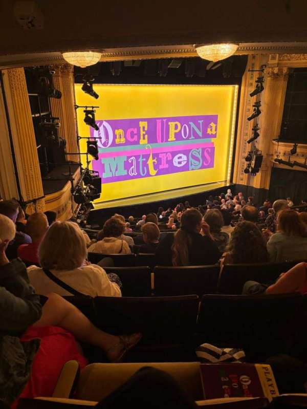 Hudson Theatre, section: Dress Circle L, row: F, seat: 11