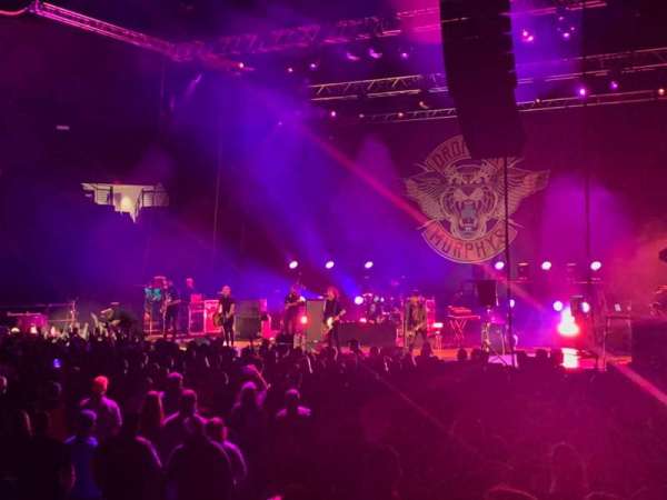 Mullins Center, section: W, row: 9, seat: !