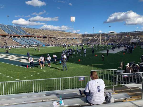 Rentschler Field, section: 135, row: 9, seat: 17