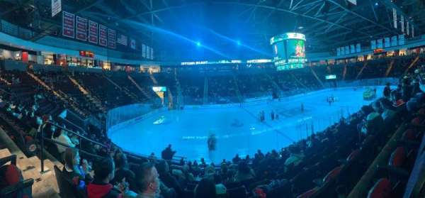 Agganis Arena, section: 114, row: N, seat: 19