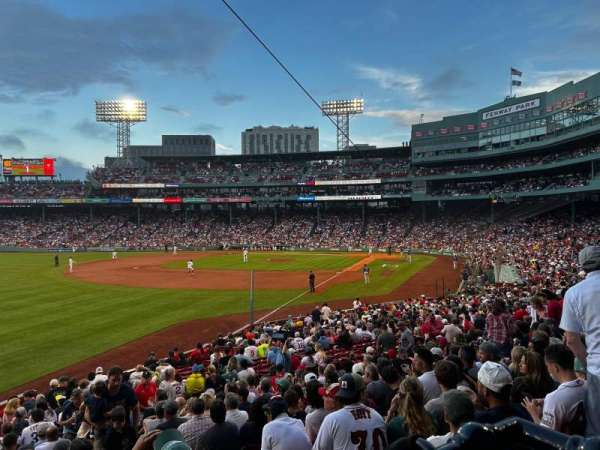 Fenway Park, section: Loge Box 163, row: PP, seat: 1