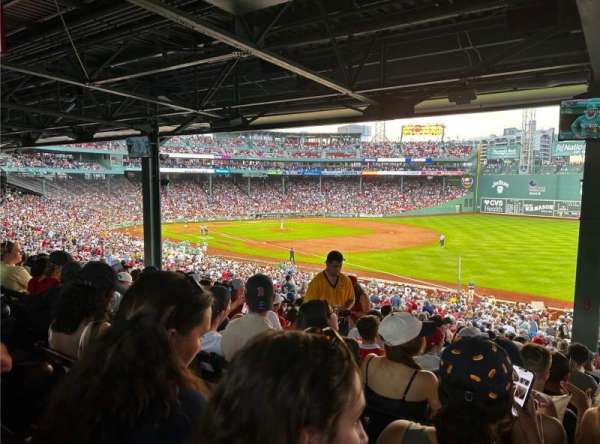 Fenway Park, section: Grandstand 9, row: 13, seat: 12