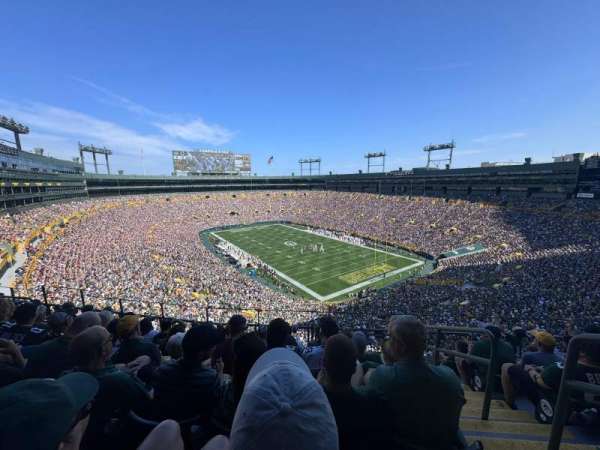 Lambeau Field, section: 636s, row: 6, seat: 2