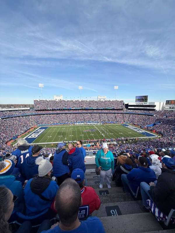 Highmark Stadium, section: 335, row: 18, seat: 1