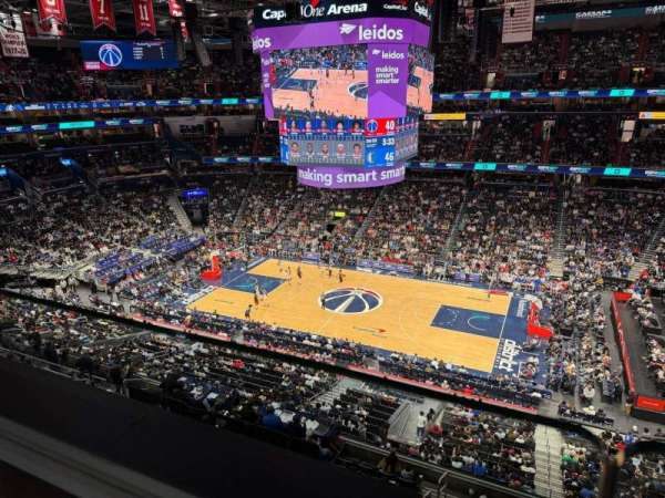Capital One Arena, section: 419, row: A, seat: 2