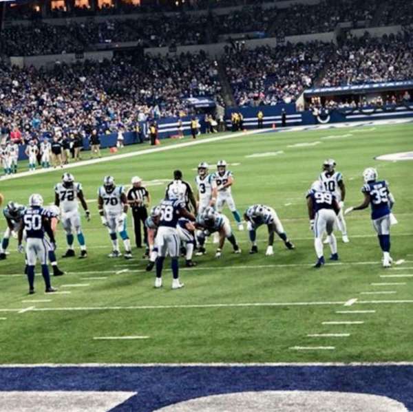 Lucas Oil Stadium, section: 153, row: 4, seat: 7