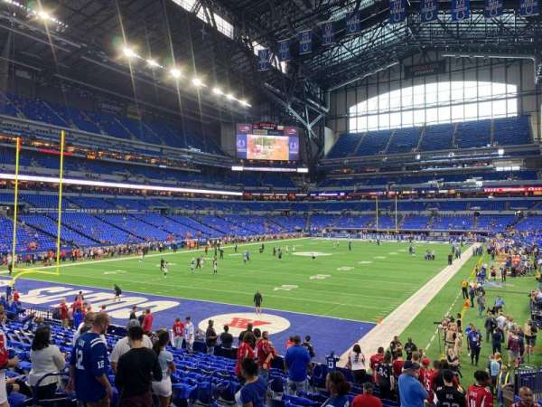 Lucas Oil Stadium, section: 151, row: 19, seat: 7