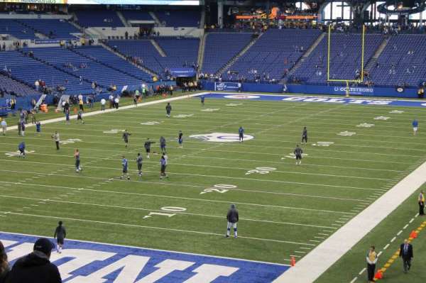 Lucas Oil Stadium, section: 223, row: 12, seat: 1