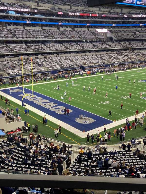 AT&T Stadium, section: 343, row: 1, seat: 16