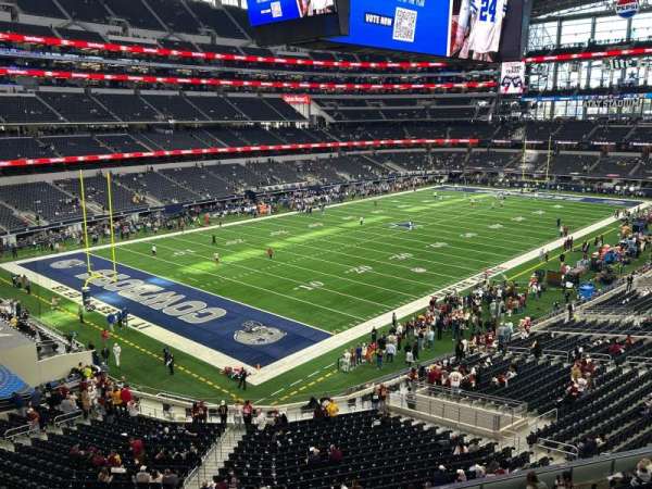 AT&T Stadium, section: 343, row: 1, seat: 13
