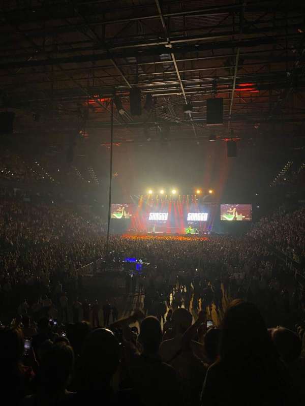 Barclays Arena, Hamburg, section: U20, row: 18, seat: 18