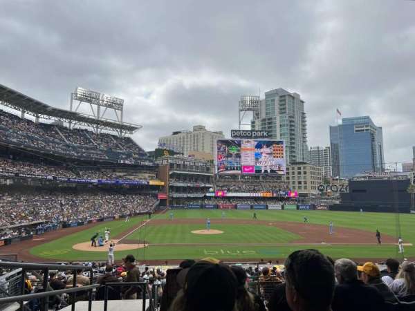 Petco Park, section: 107, row: 33, seat: 1