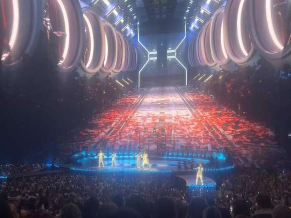 The Sphere, Vegas, section: 107, row: 25, seat: 5