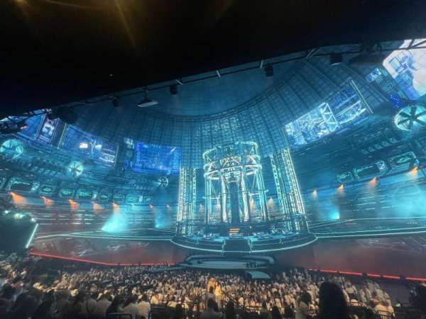 The Sphere, Vegas, section: 107, row: 25, seat: 5