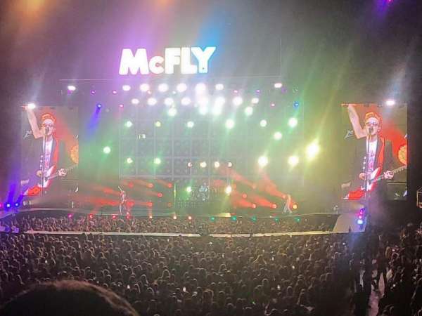 The O2, London, section: 108, row: M, seat: 251