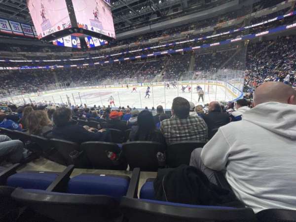UBS Arena, section: 102, row: 12, seat: 10