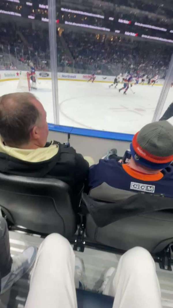 UBS Arena, section: 117, row: 2, seat: 3