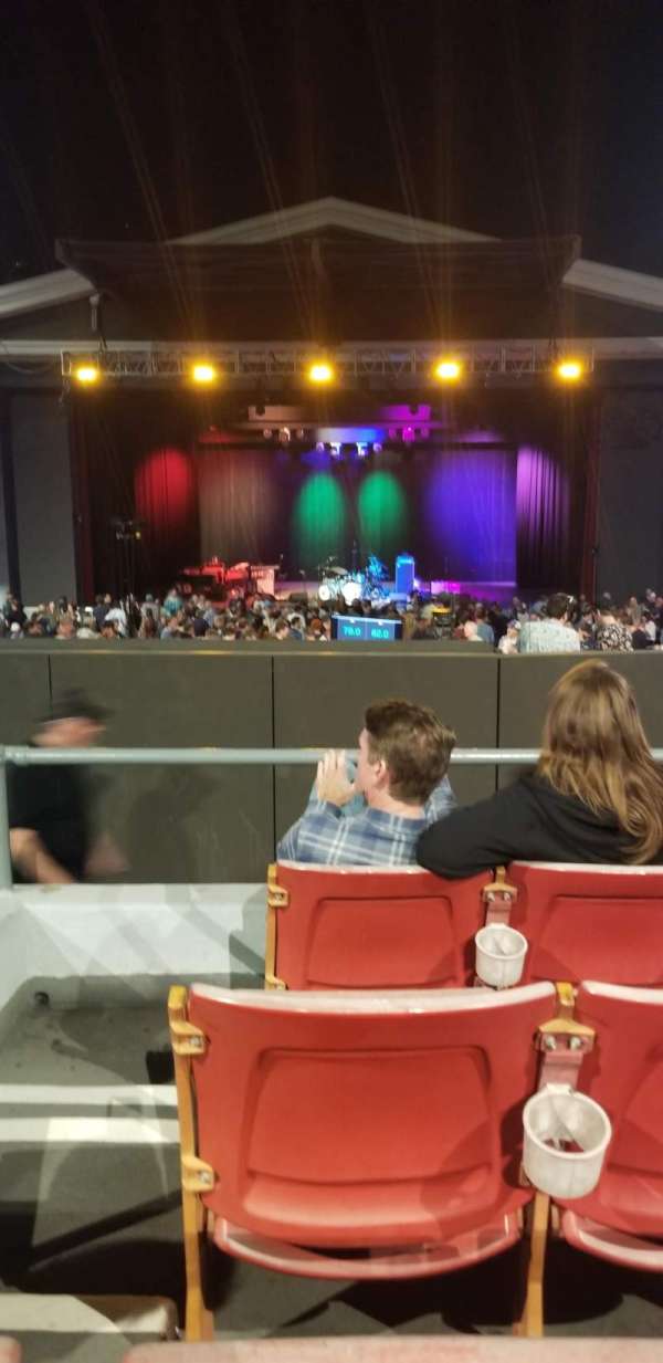The Greek Theatre, section: B Right Center, row: D, seat: 106