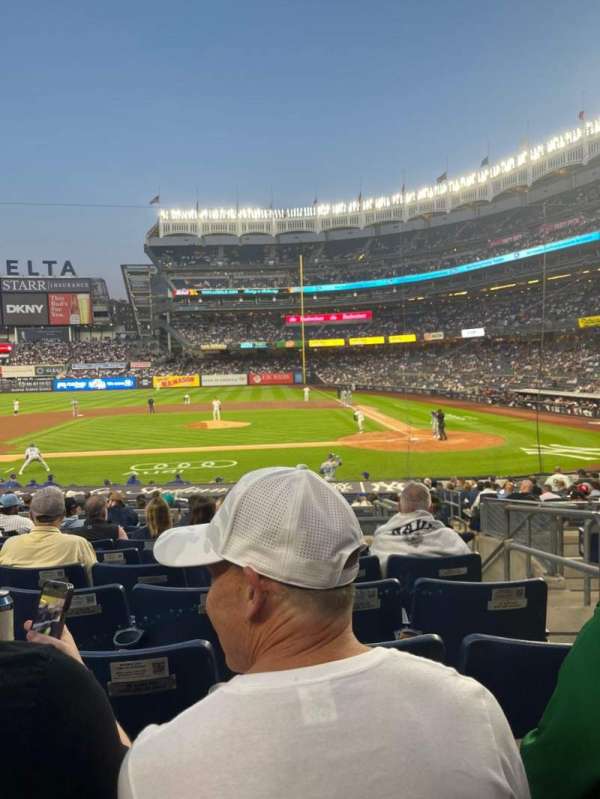Yankee Stadium, section: 123, row: 10, seat: 2