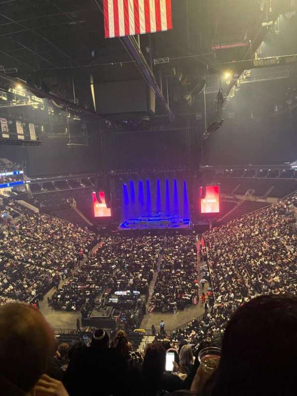 Barclays Center, section: 215, row: 9, seat: 2