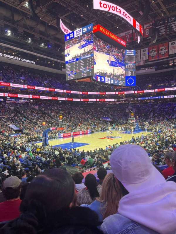 Xfinity Mobile Arena, section: 110, row: 15, seat: 3