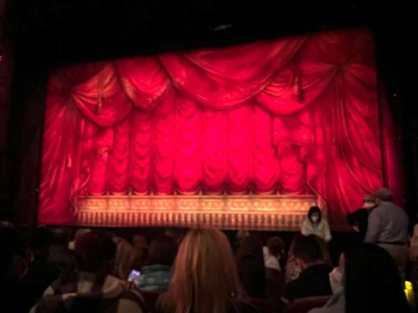 August Wilson Theatre, section: Orchestra C, row: J, seat: 101