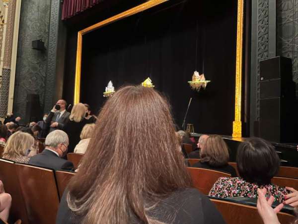 Mainstage at the New York City Center, section: Orchestra R, row: F, seat: 14
