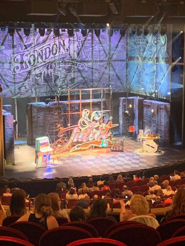 Princess of Wales Theatre, section: Dress Circle L, row: G, seat: 52
