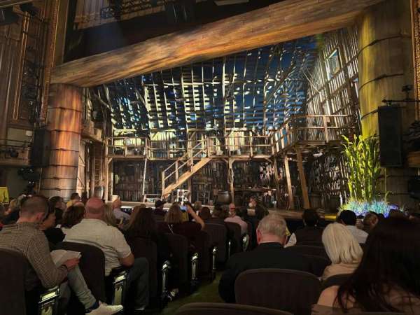 Nederlander Theatre, section: Orchestra R, row: L, seat: 4