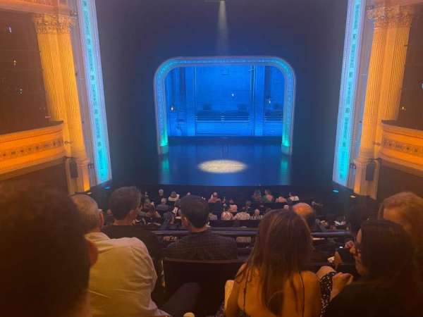 Hudson Theatre, section: Dress Circle C, row: D, seat: 110