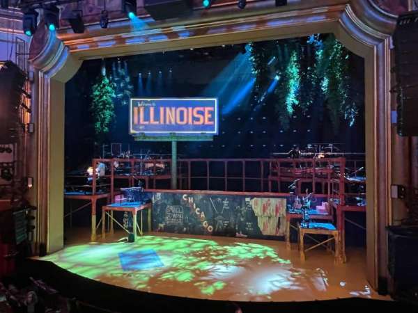 St. James Theatre, section: Mezzanine C, row: A, seat: 101