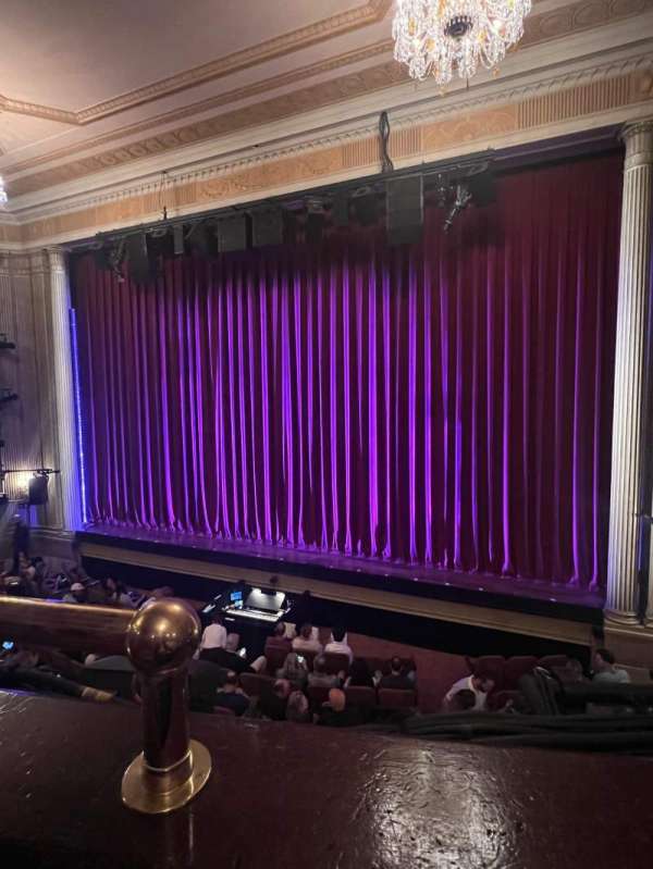 Music Box Theatre, section: Mezzanine R, row: A, seat: 2