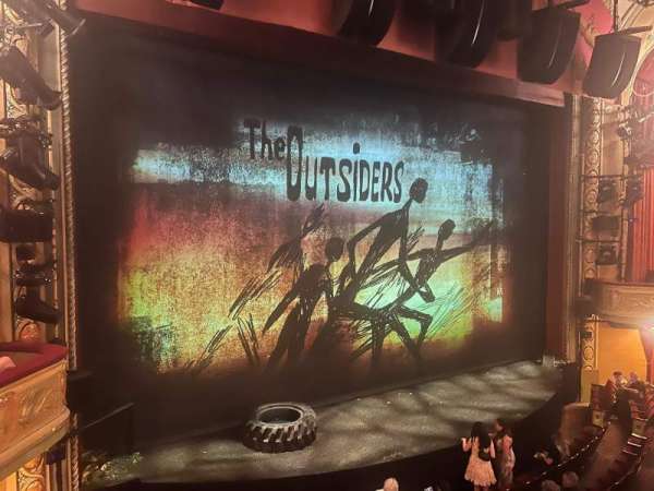 Bernard B. Jacobs Theatre, section: Mezzanine L, row: A, seat: 11