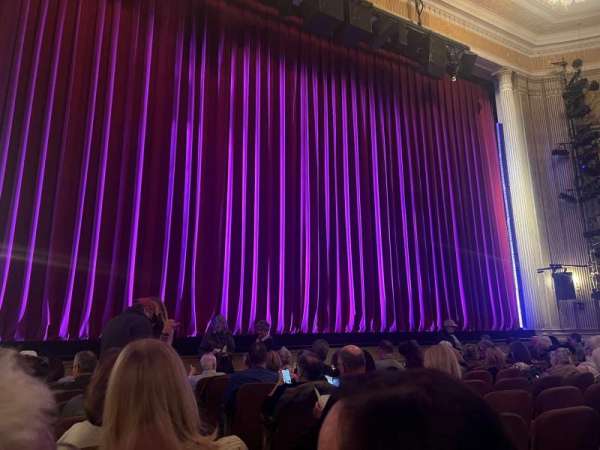Music Box Theatre, section: Orchestra L, row: J, seat: 4