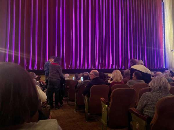 Music Box Theatre, section: Orchestra L, row: J, seat: 2