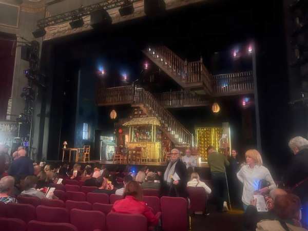 Broadhurst Theatre, section: Orchestra R, row: K, seat: 2