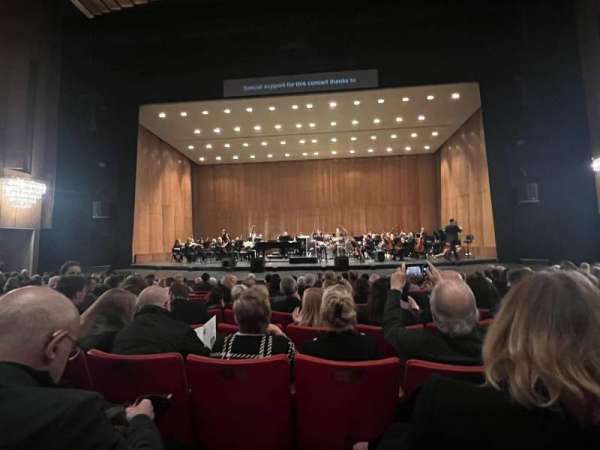 Dorothy Chandler Pavilion, section: Orch, row: L, seat: 25