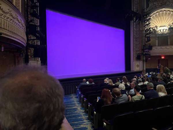 Palace Theatre, Broadway, section: Orchestra L, row: K, seat: 3