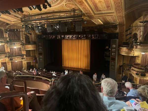 Winter Garden Theatre, section: Mezzanine R, row: E, seat: 4